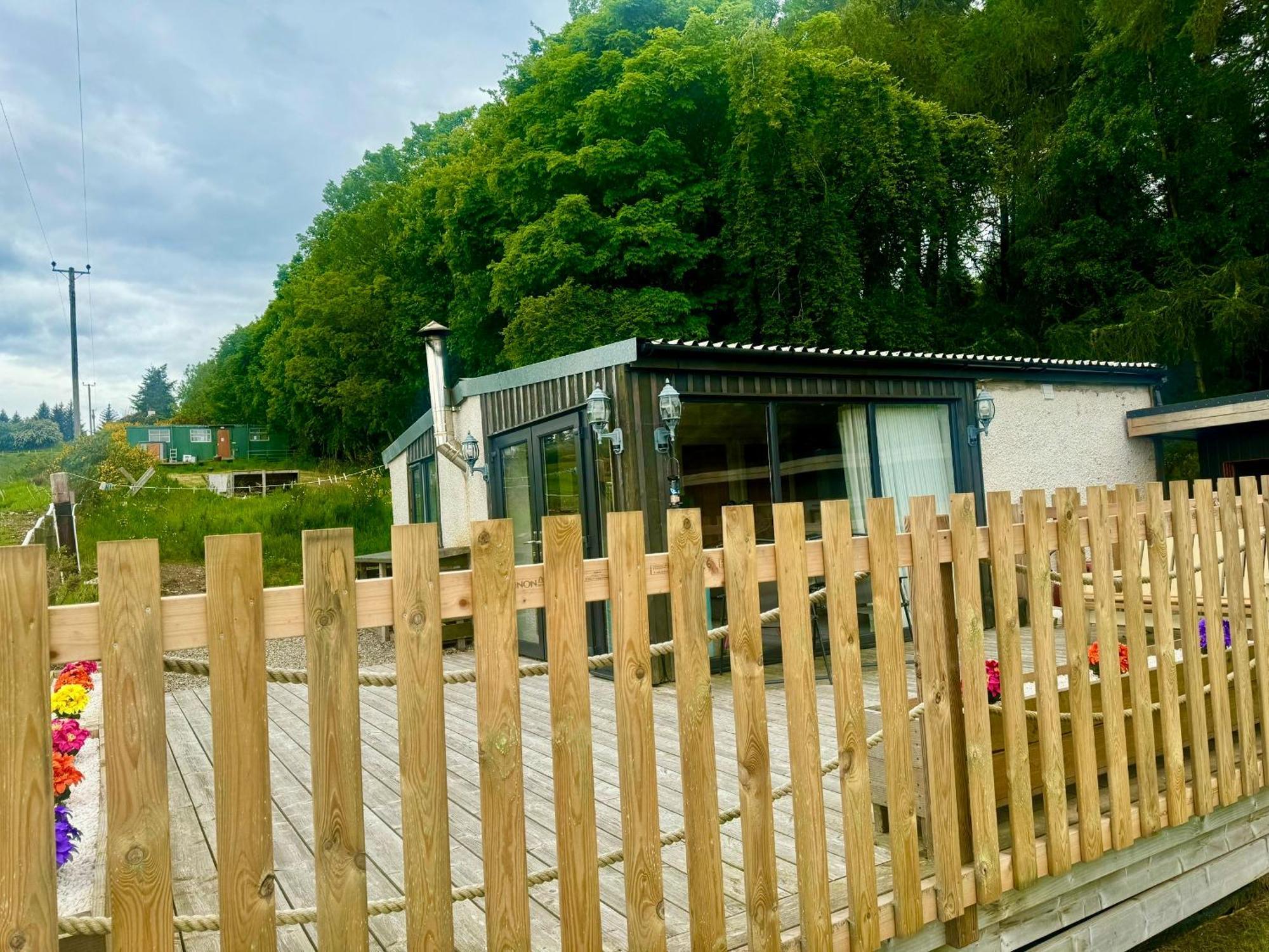 Woodside Cabin Inverness Exteriör bild